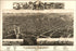 24"x36" Gallery Poster, birdseye view map of Kalamazoo, Michigan 1883