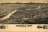24"x36" Gallery Poster, birdseye view map of Missoula montana 1891