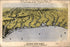 24"x36" Gallery Poster, birdseye view map of Texas & part of Mexico 1861