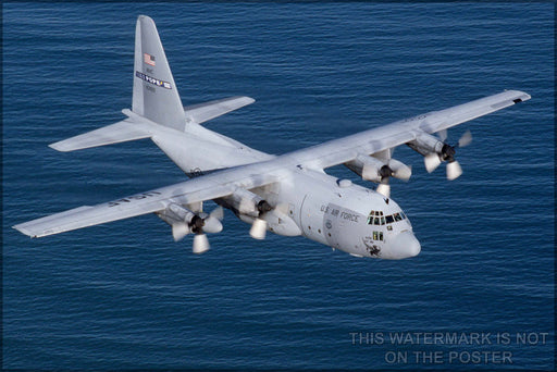 24"x36" Gallery Poster, c-130 hercules