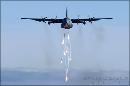 24"x36" Gallery Poster, c-130 hercules p2 c-130e