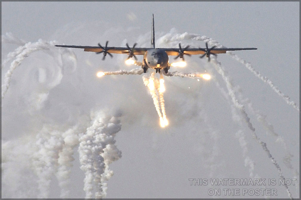 24"x36" Gallery Poster, c-130j super hercules p2