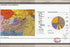 24"x36" Gallery Poster, cia map Ethnolinguistic groups Afghanistan 1992
