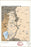 24"x36" Gallery Poster, cia map Israel settlements Golan Heights Feb 1992