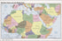 24"x36" Gallery Poster, cia map North Africa and Middle East 1990