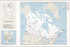 24"x36" Gallery Poster, cia map of Canada 1976