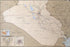 24"x36" Gallery Poster, cia map of Central and southern Iraq 2003