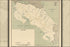 24"x36" Gallery Poster, cia map of Costa Rica 1950