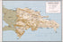 24"x36" Gallery Poster, cia map of Dominican Republic 1970