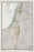 24"x36" Gallery Poster, cia map of Israel 1967