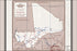 24"x36" Gallery Poster, cia map of Mali, administrative divisions 1964