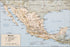 24"x36" Gallery Poster, cia map of Mexico 1981