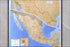 24"x36" Gallery Poster, cia map of Mexico & u.s. border 1993