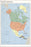 24"x36" Gallery Poster, cia map of North America 1976