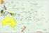 24"x36" Gallery Poster, cia map of Oceania australia new zealand 1997