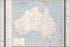 24"x36" Gallery Poster, cia map of australia 1959