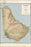 24"x36" Gallery Poster, cia map of barbados 1969