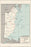 24"x36" Gallery Poster, cia map of belize 1968