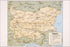24"x36" Gallery Poster, cia map of bulgaria 1988