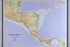 24"x36" Gallery Poster, cia map of central america costa rica panama 1990
