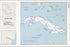 24"x36" Gallery Poster, cia map of cuba 1976