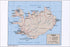 24"x36" Gallery Poster, cia map of iceland 1981