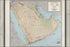 24"x36" Gallery Poster, cia map of saudi arabia 1969