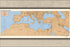 24"x36" Gallery Poster, cia map of the Mediterranean sea basin 1998