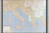 24"x36" Gallery Poster, cia map southern Central Europe italy greece 1973