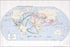 24"x36" Gallery Poster, cia world map narcotics growing trafficking 1993