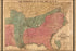 24"x36" Gallery Poster, civil war map border & southern states 1863 p3
