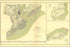 24"x36" Gallery Poster, civil war map of Charleston south carolina , Belmont  1861
