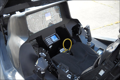 24"x36" Gallery Poster, cockpit mock-up of Lockheed Martin F-35 Lightning II