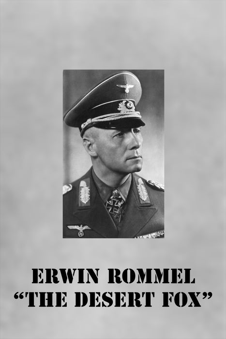 24"x36" Gallery Poster, erwin rommel