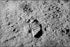 24"x36" Gallery Poster, footprint on the moon apollo 11