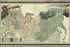 24"x36" Gallery Poster, geographic map of the Russian Empire russia (1745)