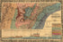 24"x36" Gallery Poster, geological map of Tennessee 1866