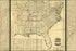 24"x36" Gallery Poster, historical war map 1862 civil war