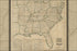 24"x36" Gallery Poster, historical war map 1863 civil war