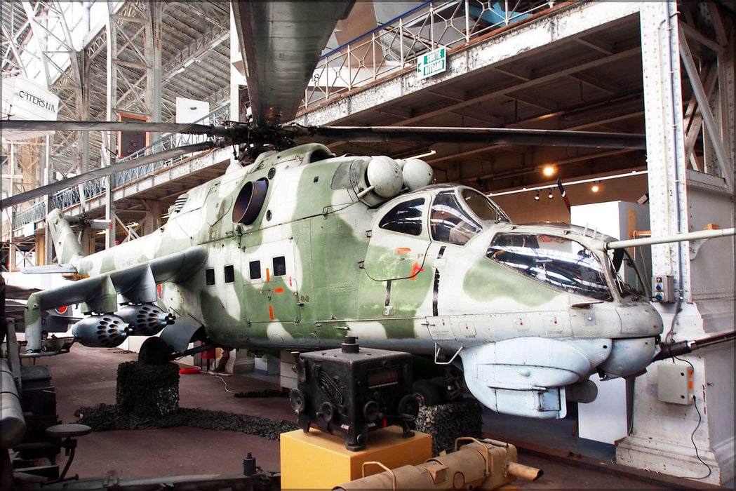 Poster, Many Sizes Available; Mil Mi-24 Russian Soviet Hind Gunship