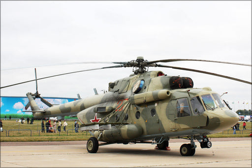 Poster, Many Sizes Available; Mil Mi-8Mtv-5 Russian Soviet Helicopter P2