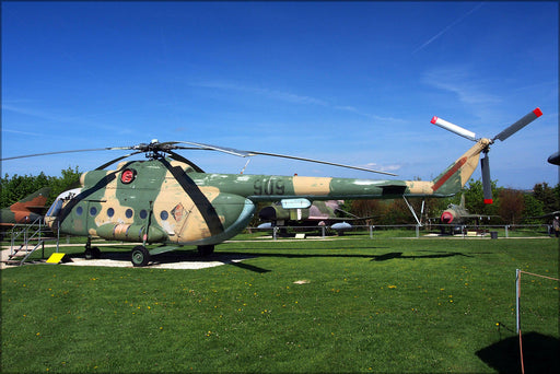 Poster, Many Sizes Available; Mil Mi-8T &#39;Hip-C&#39; Russian Soviet Helicopter