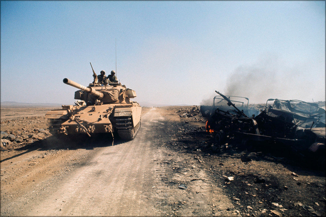 Poster, Many Sizes Available; Israeli Tank On Golan Heights Flickr The Central Intelligence Agency