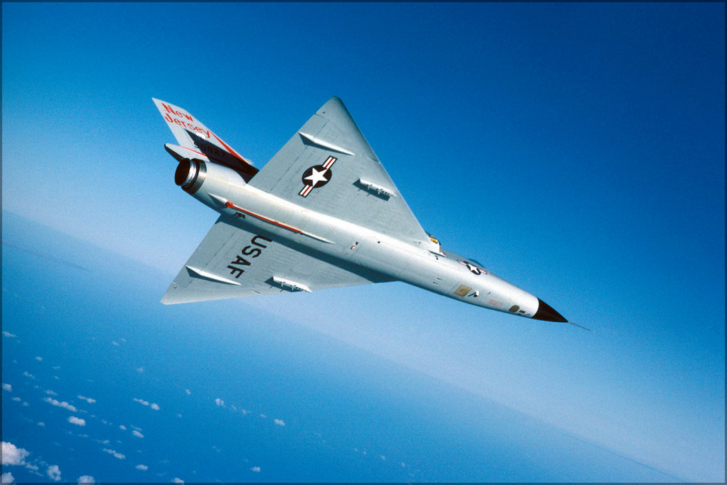 Poster, Many Sizes Available; F-106A Delta Dart New Jersey Air National Guard 1984