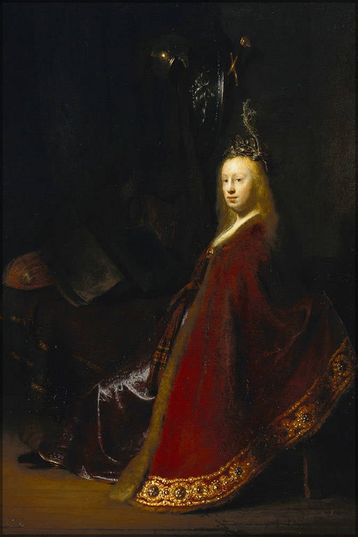 Poster, Many Sizes Available; Minerva By Rembrandt