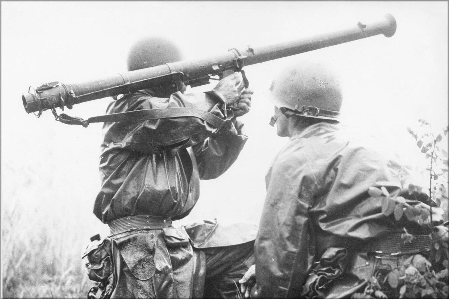 Poster, Many Sizes Available; Bazooka At Battle Of Osan 24Th Infantry Div Korean War  July 1950