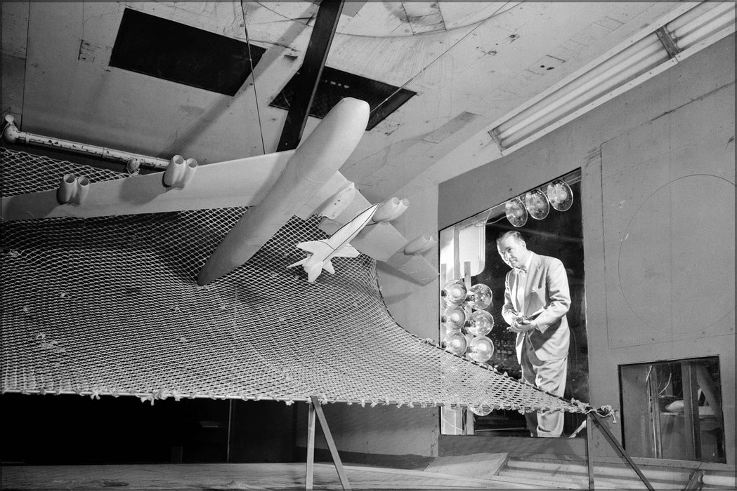 Poster, Many Sizes Available; Model Of The X-15, Langley Wind Tunnel 1958