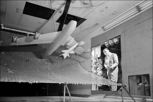 Poster, Many Sizes Available; Model Of The X-15, Langley Wind Tunnel 1958