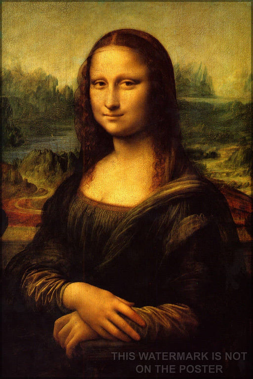 Poster, Many Sizes Available; Mona Lisa Current Appearance Leonardo Da Vinci P1