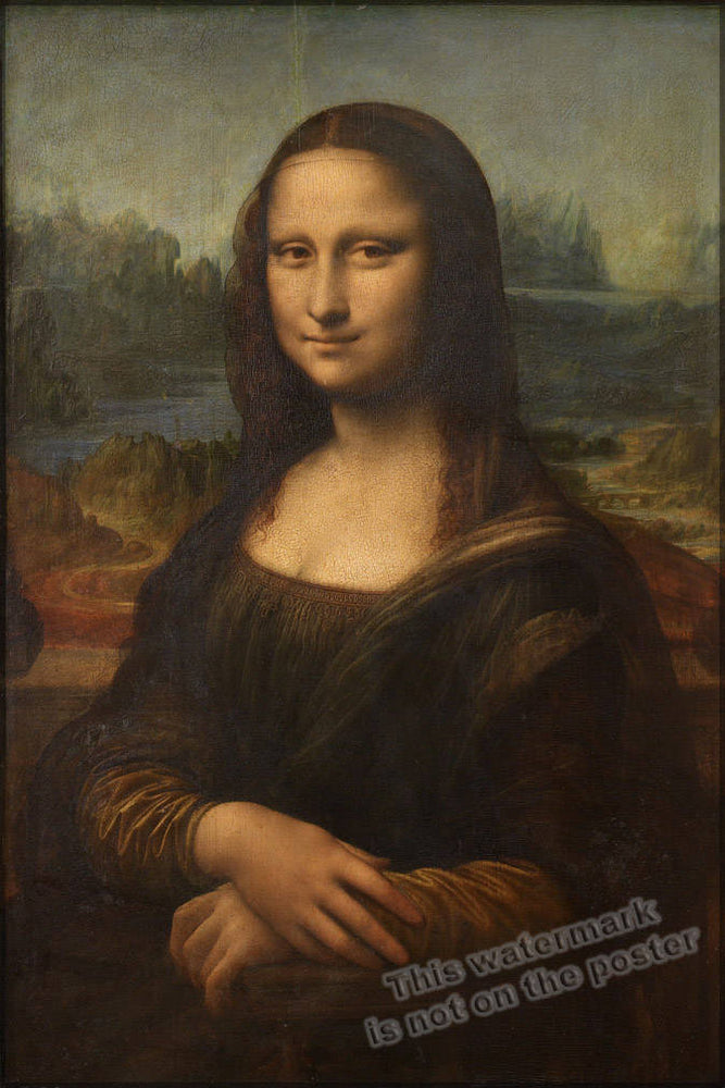 Poster, Many Sizes Available; Mona Lisa Or La Gioconda (1503â15051507)âLouvre, Paris, France Leonardo Da Vinci